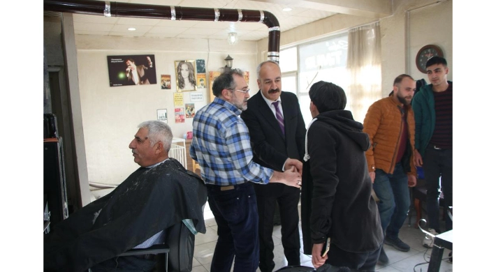 AK Parti Baskil Belediye Başkan Aday Adayı Ahmet Özden Özen, seçim çalışmalarını sürdürüyor