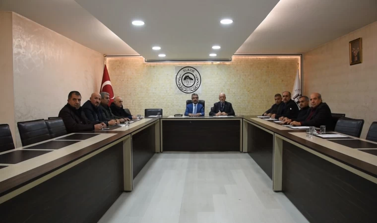 Aydın Torgut Başkanlığında,  Elazığ Ticaret Borsası Son Meclis Toplantısı