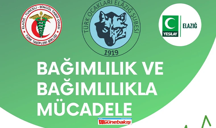 Elazığ’da ‘Bağımlılıkla Mücadele’ Konulu Panel Gerçekleştirilecek