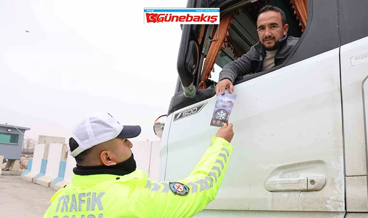 Elazığ’da Kış Lastiği Denetimleri Başladı