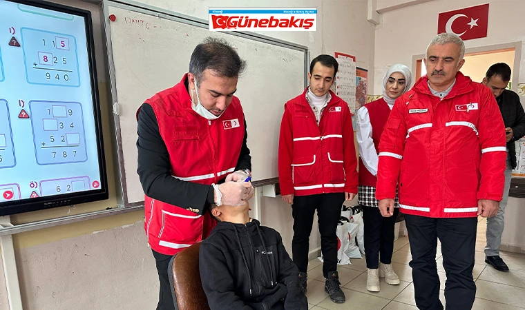 Kızılay Elazığ Şubesi’nden Öğrencilere Diş Sağlığı Eğitimi