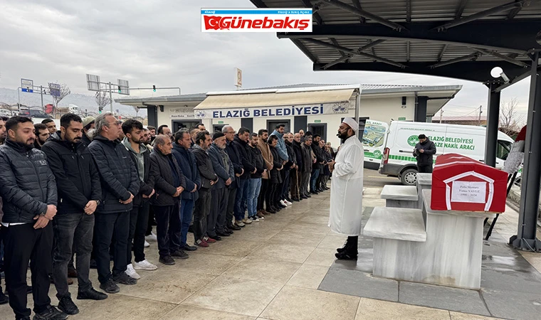Muş'ta Hayatını Kaybeden Polis Memuru Elazığ’da Defnedildi