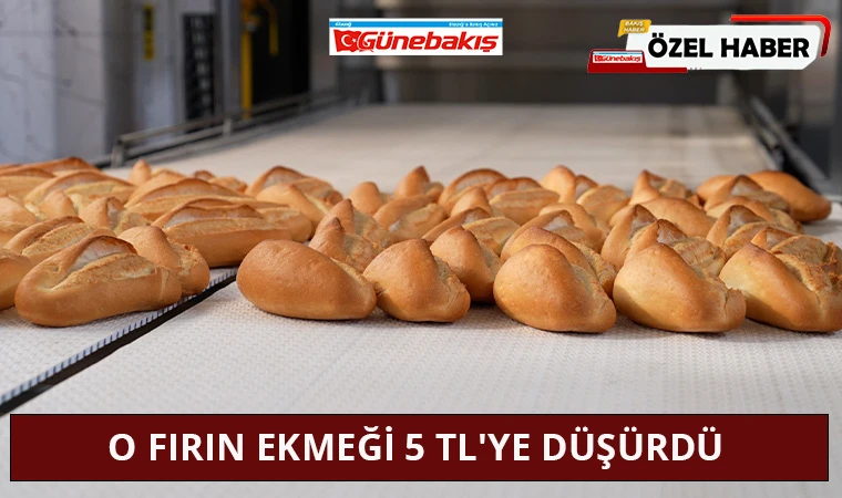 O Fırın Ekmeği 5 TL'ye Düşürdü