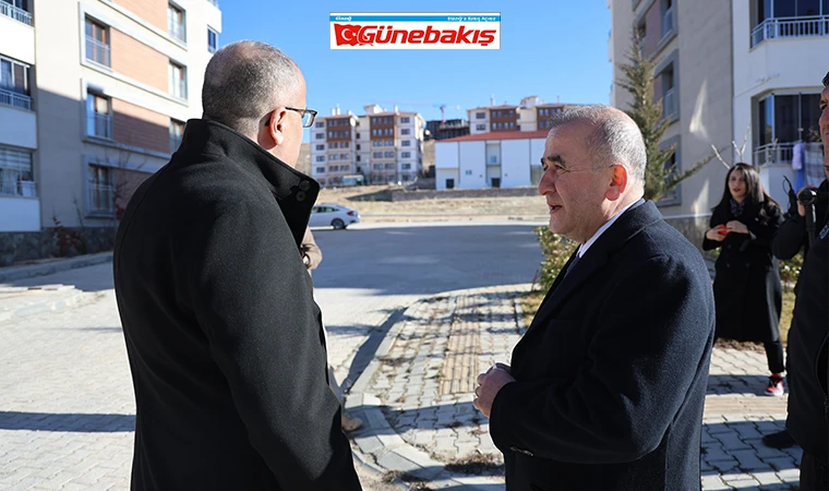 Elazığ’da Konut Yapımı Devam Ediyor