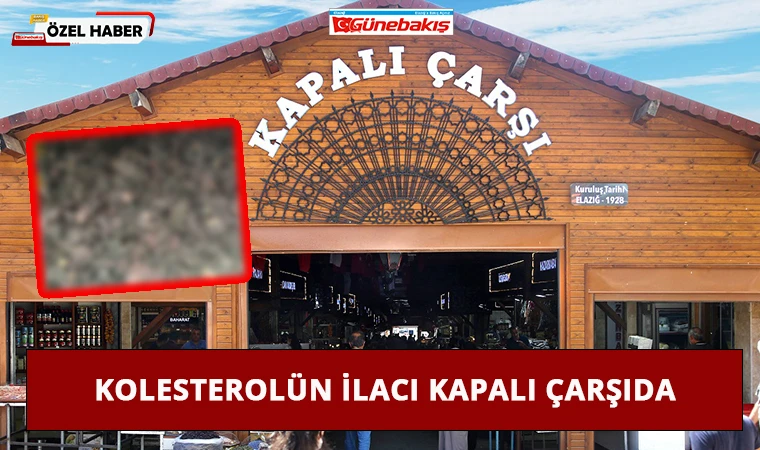 Kolesterolün İlacı Kapalı Çarşıda