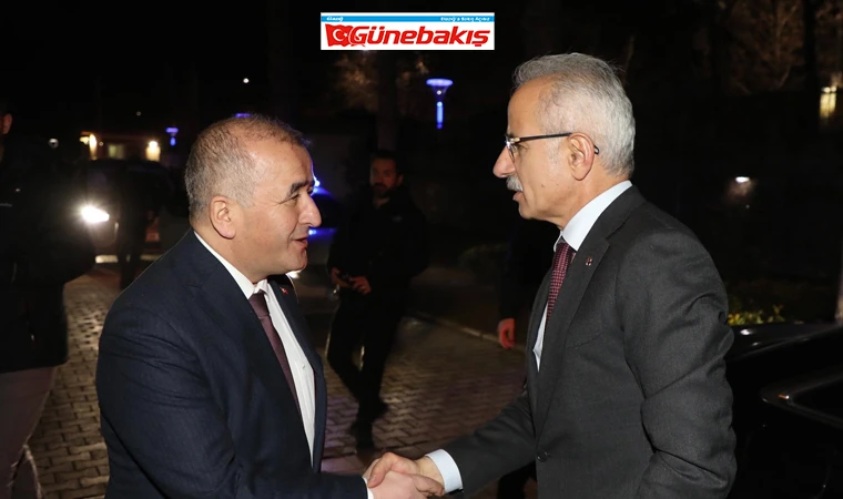 Ulaştırma ve Altyapı Bakanı Abdulkadir Uraloğlu Elazığ’da