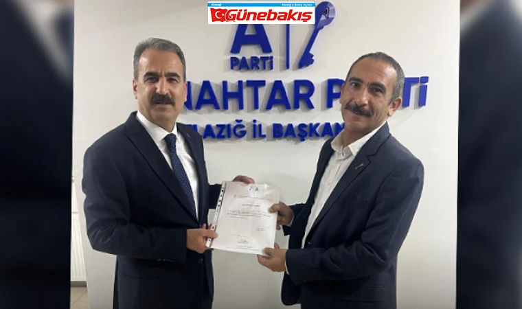 Anahtar Parti Keban İlçe Başkanlığına Kemal Yavuz Atandı