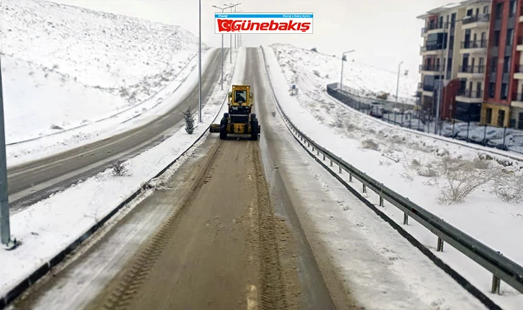 Elazığ Belediyesi Karla Mücadeleye Devam Ediyor