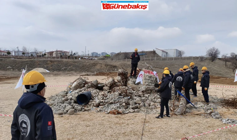 Elazığ’da Büyük Deprem Tatbikatı