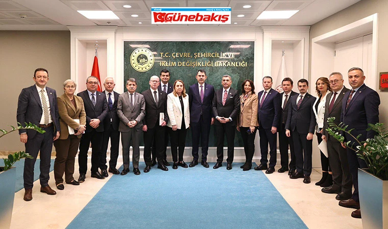 Gürsel Erol Ve CHP Heyeti Bakan Kurum İle Bir Araya Geldi