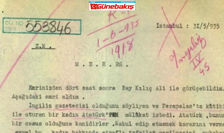 MİT, 90 Yıllık Gizli Belgeyi Açıkladı