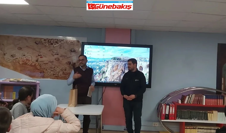 Sinan Koçak, Elazığ BİLSEM’de Teknofest’i Tanıttı