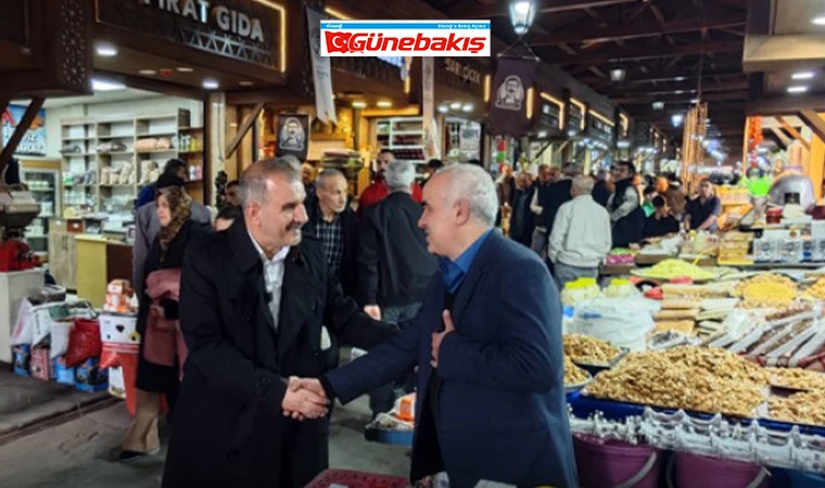 Başkan Alan'dan Bayram Öncesi Esnaf Ziyareti
