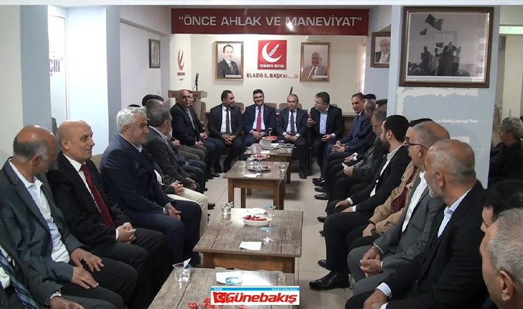 Yeniden Refah Partisi Elazığ’da Bayramlaşma Töreni Gerçekleştirdi