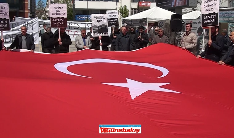 El Aksa’dan Sessiz Çığlık Protestosu