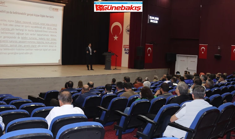 Elazığ Belediyesi Personeline Yönelik Kvkk Semineri Verildi
