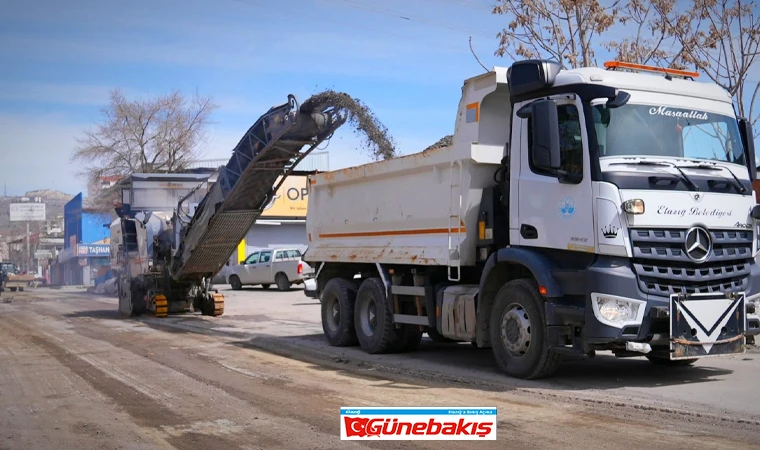 Elazığ Sanayi Sitesi’nde Yeni Yol Düzenlemesi