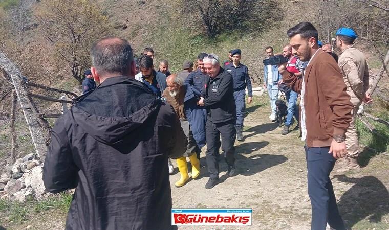 Elazığ'da Kayıp Suat Bal, AFAD Tarafından Sağ Salim Bulundu