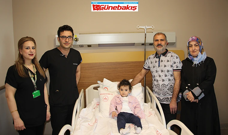 Elazığ’da Tıp Başarısı: 24 Aylık Bebekten 1.5 cm’lik Taş Çıkarıldı