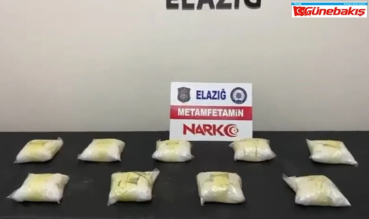 Elazığ’da Uyuşturucu Operasyonu