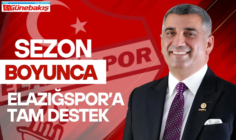 Elazığspor’a Sezon Boyu Destek: Gürsel Erol