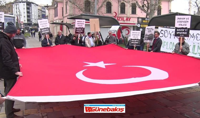 Gazze İçin Sessiz Çığlıklar Elazığ’da Yankılandı