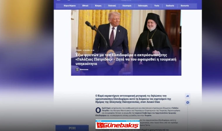 Yunanistan’dan Erol Kara’ya Tepki