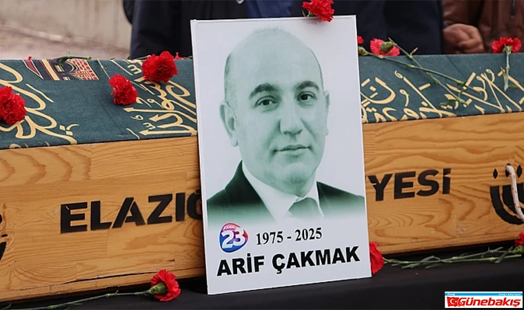 Elazığ, Arif Çakmak’ı Uğurladı