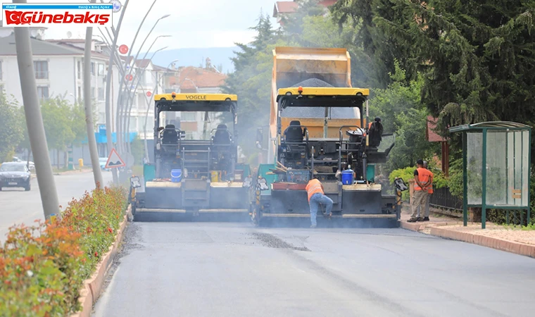 Elazığ’da Asfaltlama Seferberliği Hız Kazandı