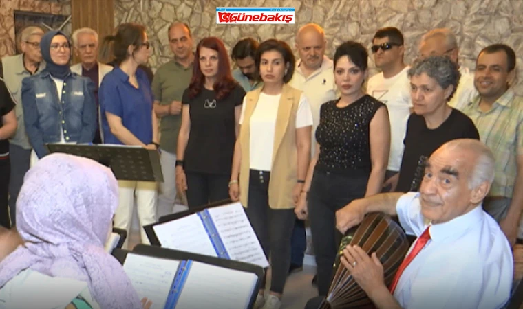 Elazığ’da Türk Müziği Rüzgarı Esti: Korolar Unutulmaz Eserler Seslendirdi