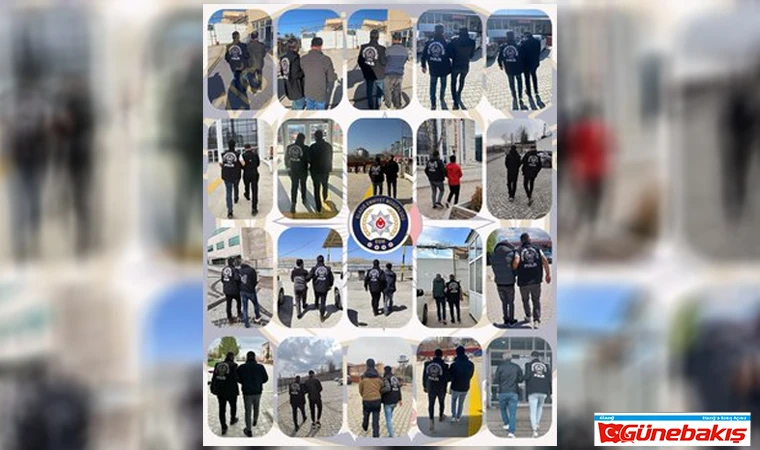 Emniyetin Nisan Ayındaki Operasyonlarında 107 Tutuklama