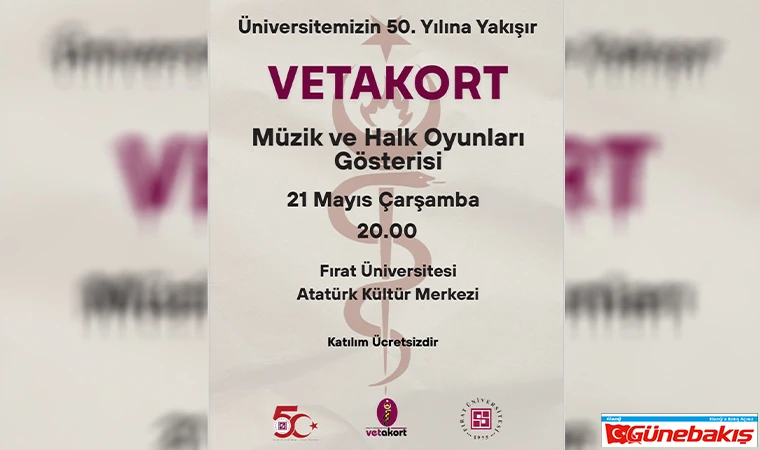 50. Yıl Etkinlikleri Kapsamında VETAKORT'tan Müzik ve Halk Oyunları Gösterisi