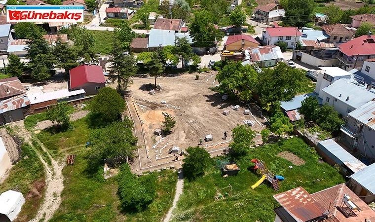Hankendi’ye Yeşil Alan ve Sosyal Donatılar Yapılıyor