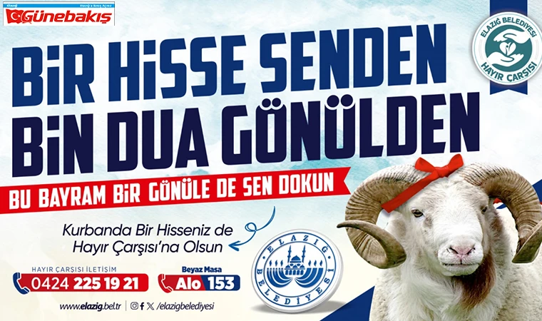 Hayır Çarşısı’ndan Kurban Bağışı Çağrısı