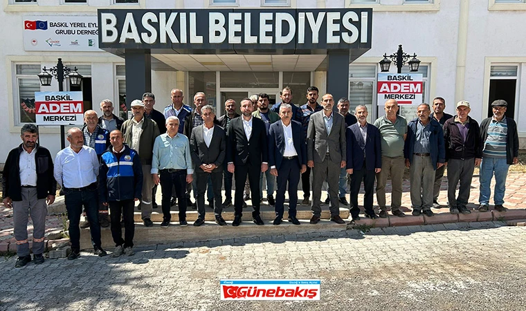 Hizmet-İş Sendikası’ndan Baskil’e Destek Ziyareti’