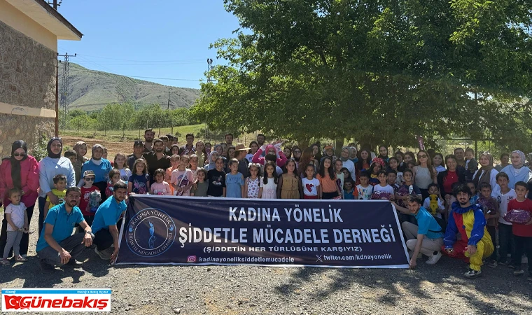 Kadına Yönelik Şiddetle Mücadele Derneği’nden Palu’da Çocuklara Moral Etkinliği