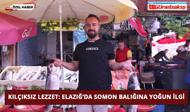 Kılçıksız Lezzet: Elazığ’da Somon Balığına Yoğun İlgi