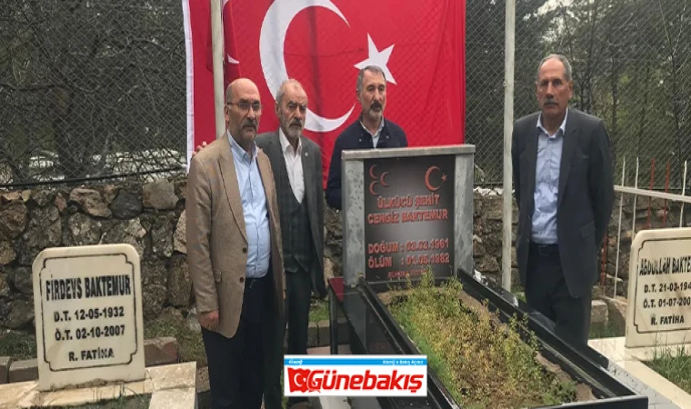 Ülkücü Şehit Cengiz Baktemur, İdamının 43. Yılında Kabri Başında Anıldı