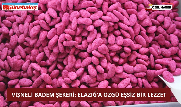 Vişneli Badem Şekeri: Elazığ’a Özgü Eşsiz Bir Lezzet