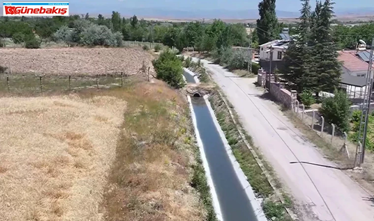 Depremde Zarar Gören Sulama Sistemi Yeniden Hayata Geçti