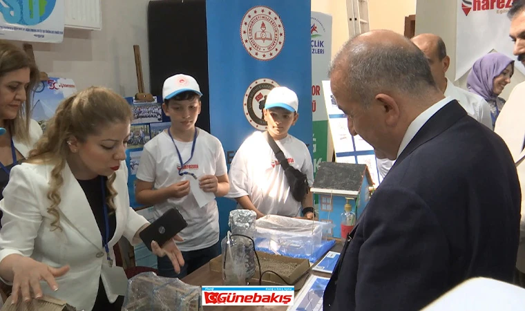 Elazığ’da 4006-C Bilim Fuarları Festivali ve Harezmi Eğitim Modeli Yıl Sonu Sergisi Açıldı
