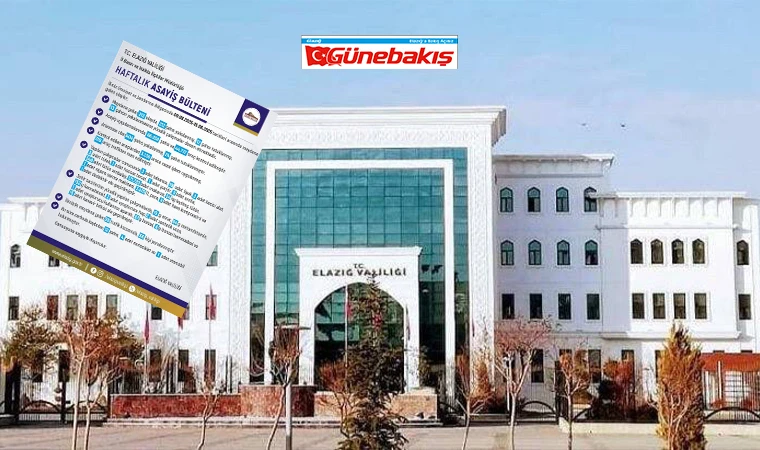 Elazığ’da Asayiş Alarmı: Haftalık Rapor Açıklandı