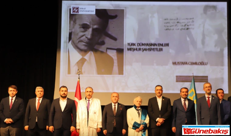 Fırat Üniversitesi’nden Mustafa Abdülcemil Kırımoğlu’na Fahri Doktora Ödülü