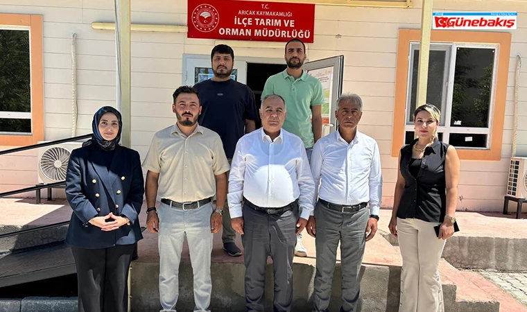 İl Müdürümüzden Arıcak ve Alacakaya İlçelerine Tarımsal Ziyaret