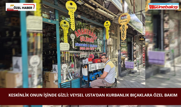 Keskinlik Onun İşinde Gizli: Veysel Usta’dan Kurbanlık Bıçaklara Özel Bakım