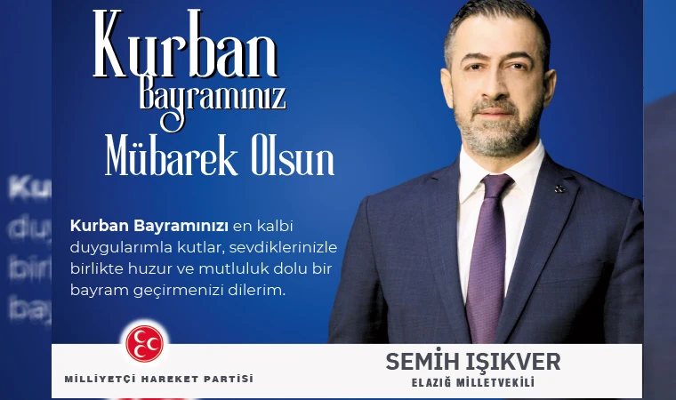 MHP Elazığ Milletvekili Semih Işıkver