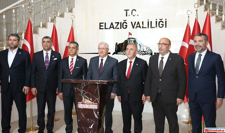 Millî Savunma Bakanı Yaşar Güler Elazığ’da