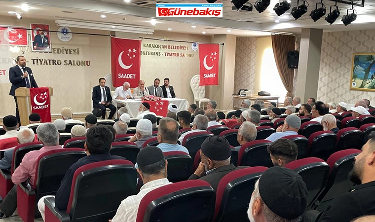 Saadet Partisi Karakoçan’da Yeni Dönem İçin Toplandı
