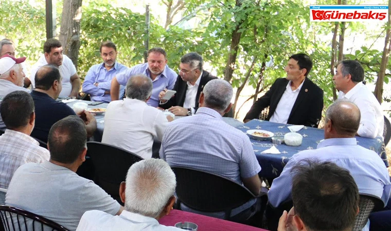 CHP Milletvekili Erol Maden’de Köy Halkının Taleplerini Dinledi