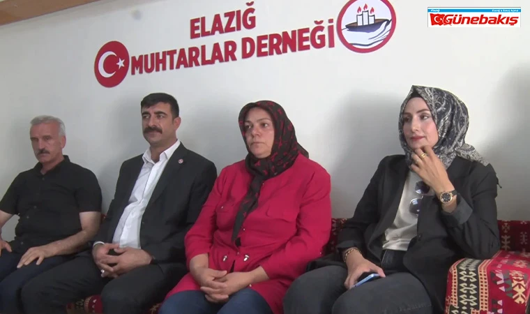 Elazığ Muhtarlar Derneği’nde Bayrak Değişimi